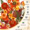 Fall Dried Pressed Flowers,100 Pcs Autumn Dried Flowers Leaves for Resin Molds Real Pressed Flowers for Crafts DIY Jewelry Molds, Scrapbooking, Candle